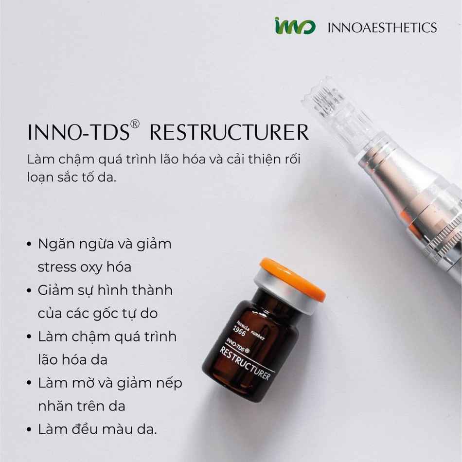 Tinh chất meso chống oxy hóa, dưỡng sáng da Innoaesthetics Restructurer