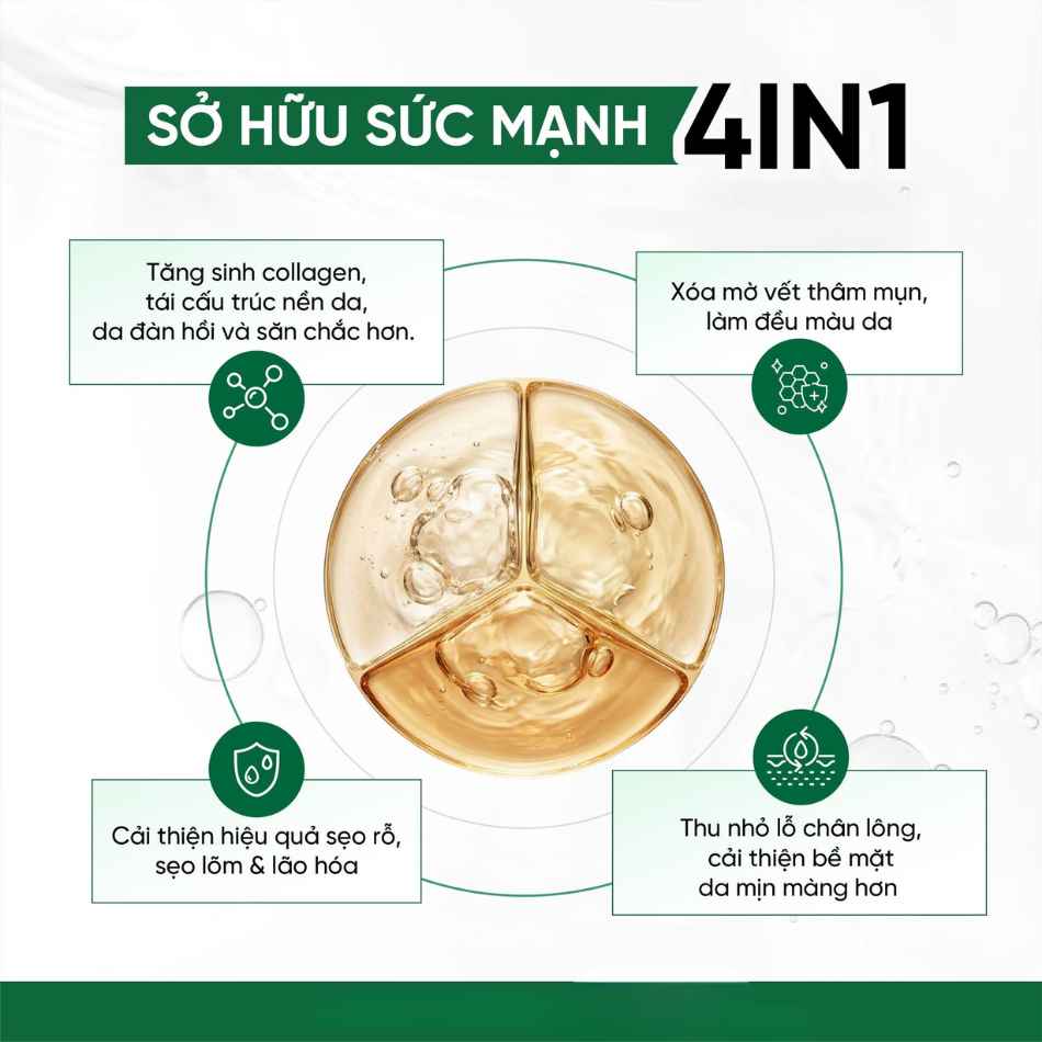 Tinh chất meso phục hồi, trẻ hóa và cải thiện đàn hồi da Innoaesthetics TIGF