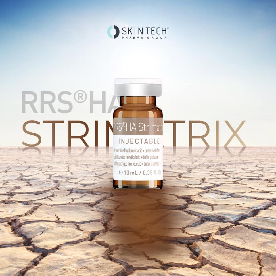 Tinh Chất Meso Hỗ Trợ Cải Thiện Rạn Da, Sẹo & Phục Hồi Da RRS HA Strimatrix SkinTech 10ml Chính Hãng