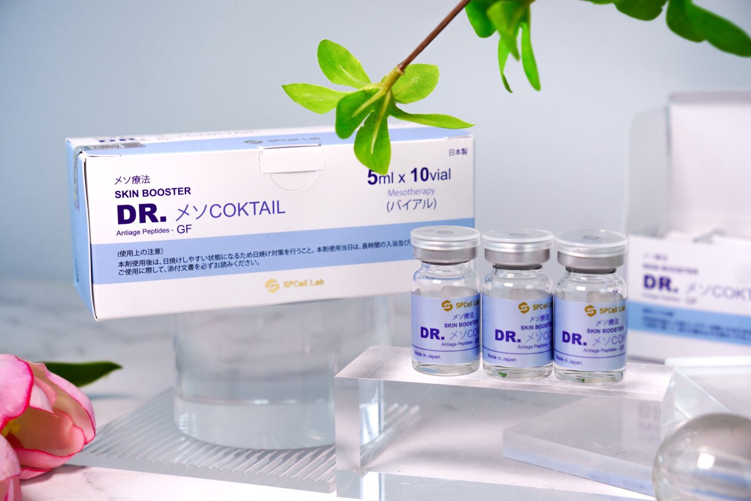 Tinh chất phục hồi, giảm thâm nám và trẻ hóa da SP Cell Lab Skin Booster DR. Meso Coktail