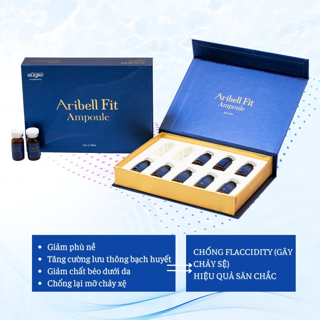 Tinh chất tan mỡ, giảm béo Aribel Fit lọ 2ml