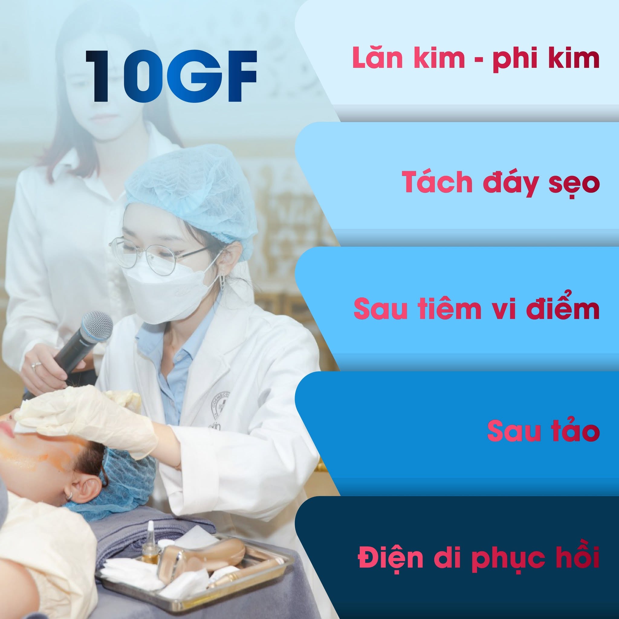Tinh Chất Tế Bào Gốc Hỗ Trợ Cải Thiện Sẹo Rỗ Idr.Skin 10GF Growth Factor 10ml Chính Hãng