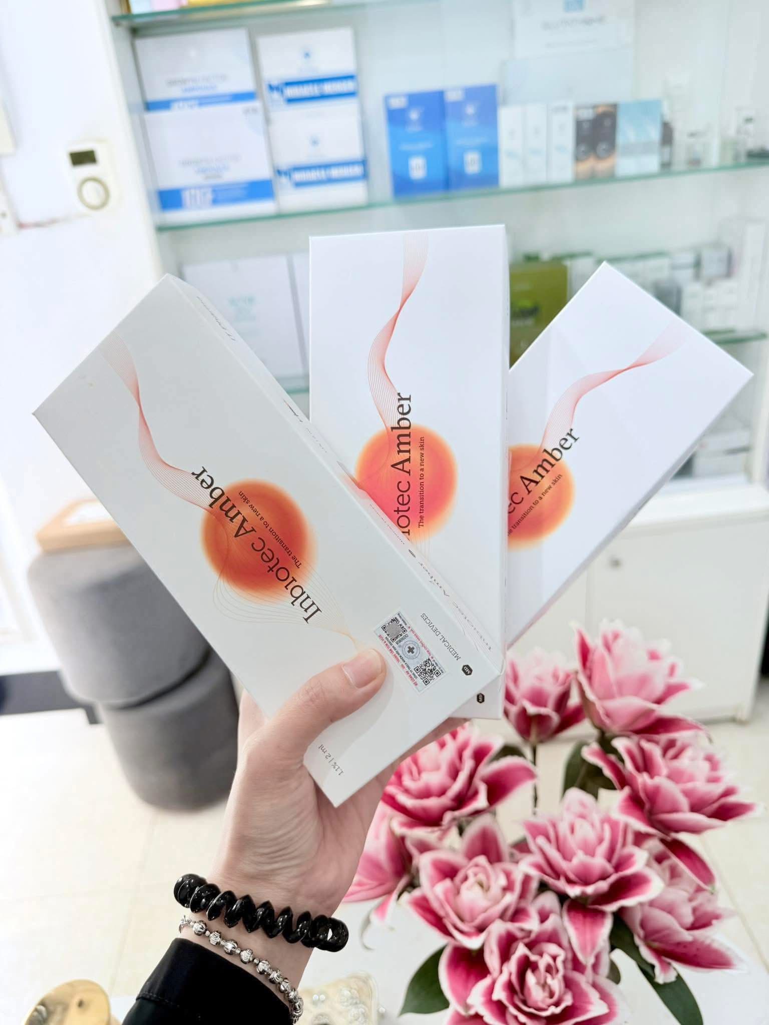 Tinh chất tiêm BAP trẻ hóa da đa tầng Inbiotec Amber hộp 2ml