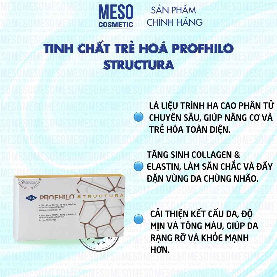 Tinh chất trẻ hoá Profhilo Structura