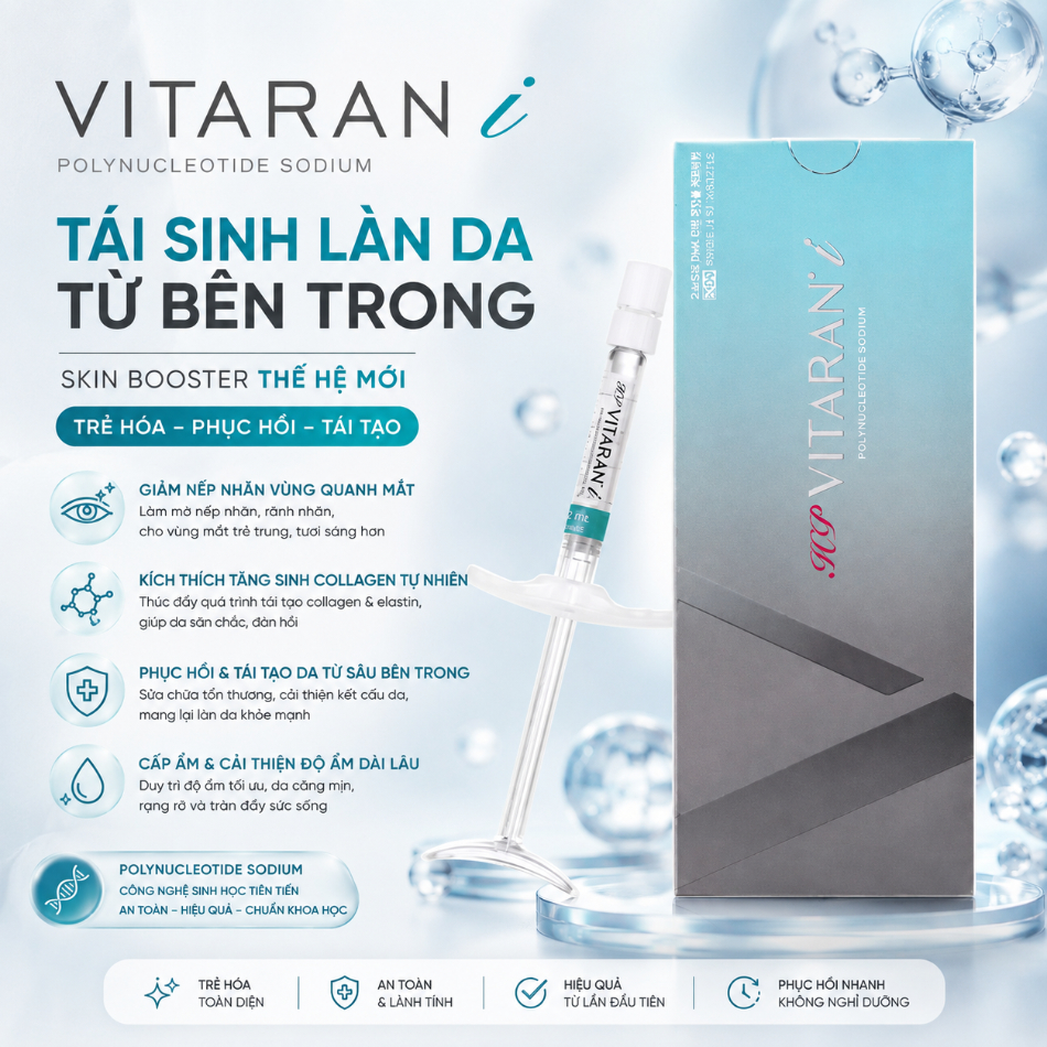 Tinh chất trẻ hóa da vùng mắt Vitaran I