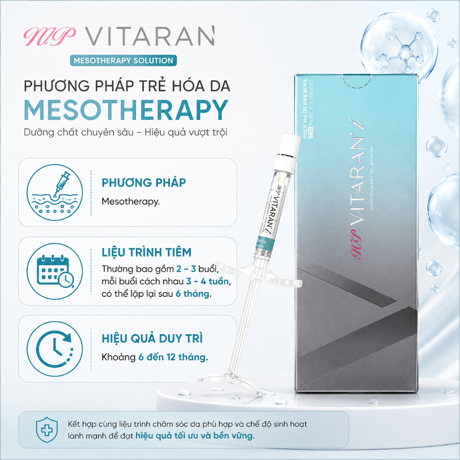 Tinh chất trẻ hóa da vùng mắt Vitaran I