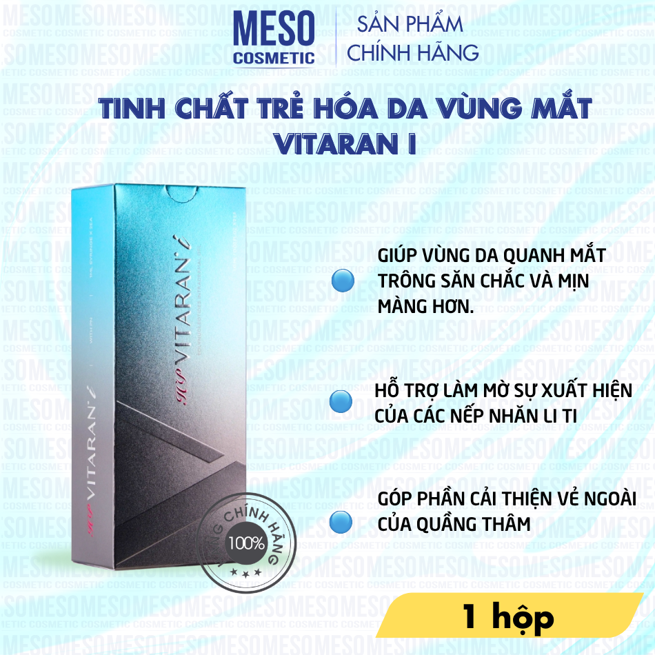 Tinh chất trẻ hóa da vùng mắt Vitaran I