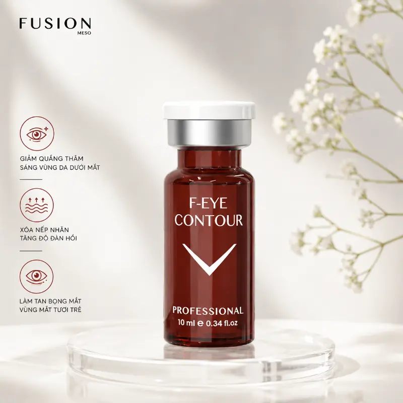 Tinh Chất Hỗ Trợ Cải Thiện Thâm Quầng & Nếp Nhăn Vùng Mắt Fusion F-Eye Contour 5ml Chính Hãng