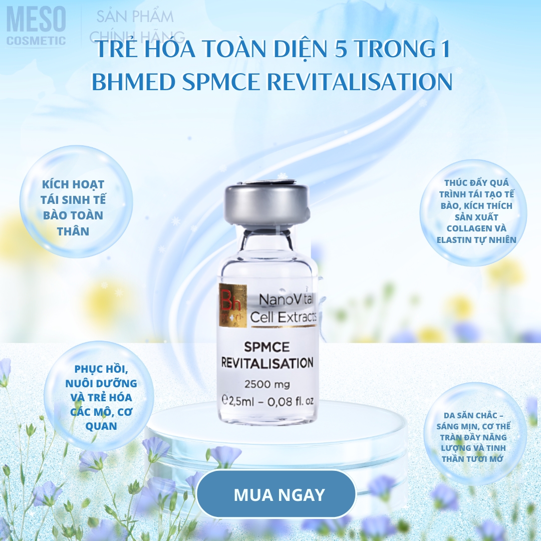Trẻ hóa toàn diện 5 trong 1 Bhmed SPMCE REVITALISATION