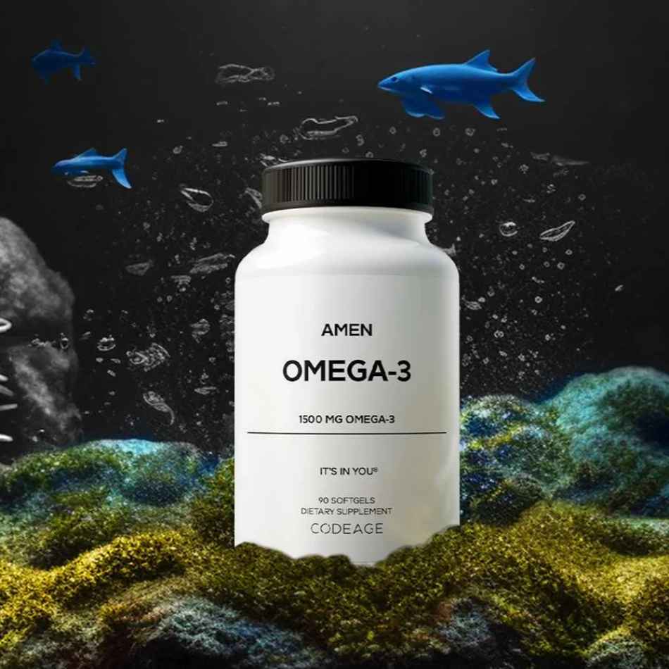 Viên uống dầu cá Omega-3 Codeage Amen Omega-3