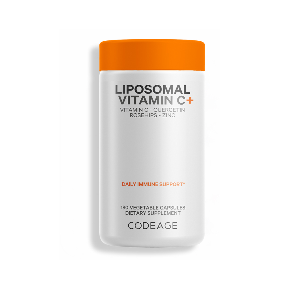 Viên uống hỗ trợ chống oxy hóa Codeage Liposomal Vitamin C+