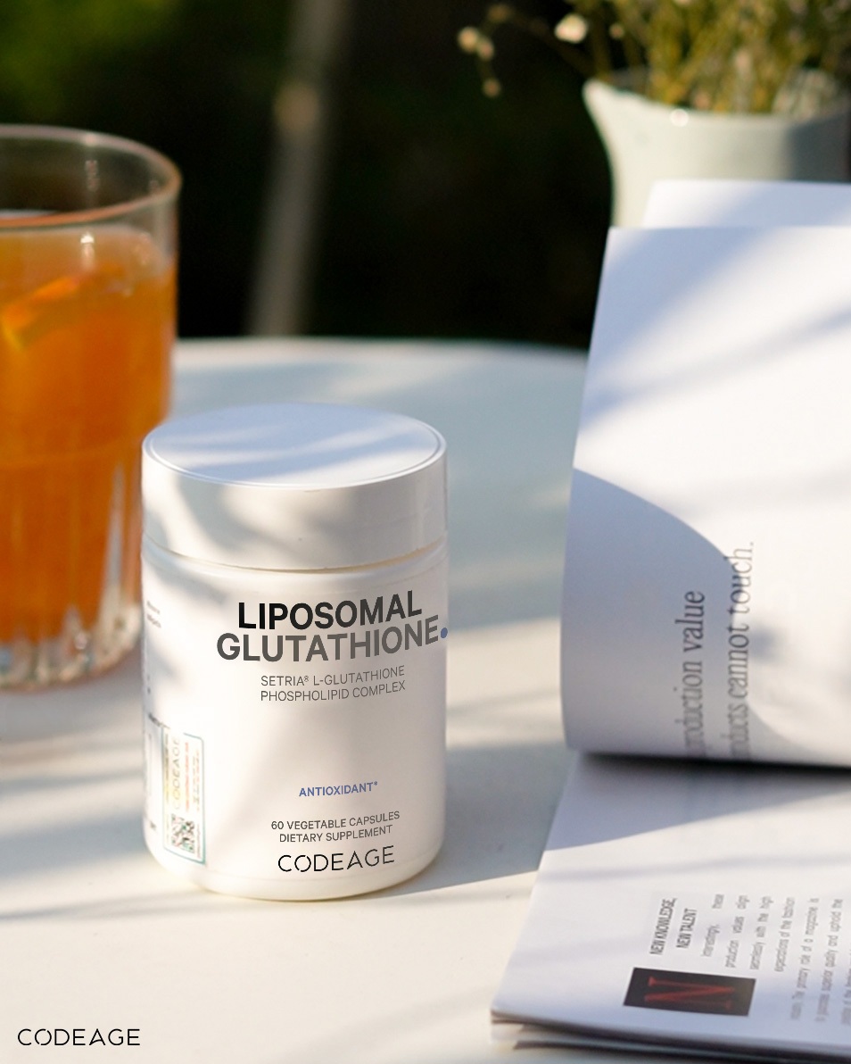 Vin ung h tr gim nm, trng sng da Codeage Liposomal Glutathione l 60 vin Vin ung h tr gim nm, trng sng da Codeage Liposomal Glutathione l 60 vin