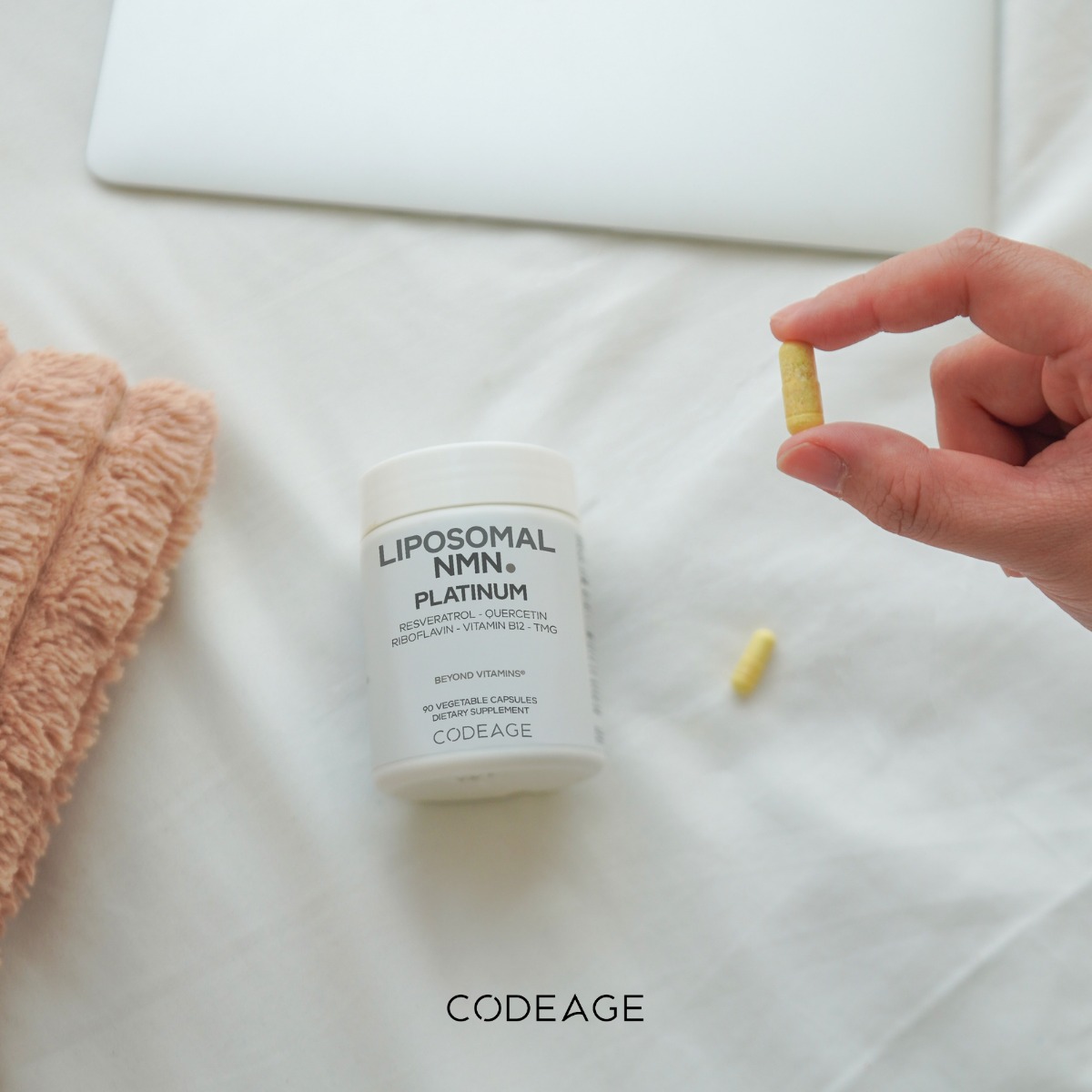 Viên uống trẻ hóa da chống lão hóa Codeage Liposomal NMN 90 viên