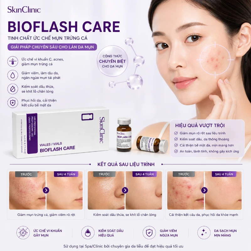 BIOFLASH CARE - TINH CHẤT ỨC CHẾ MỤN TRỨNG CÁ 6.webp