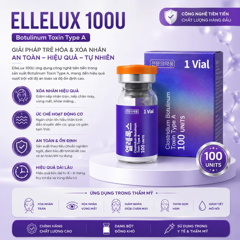 Botox ElleLux 100U – Giải Pháp Xóa Nếp Nhăn, Thon Gọn Gương Mặt Chuẩn Thẩm Mỹ Hiện Đại 7.webp