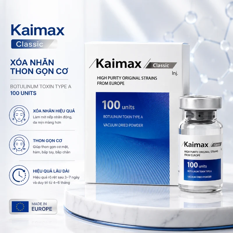 Botox Kaimax 100 xoá nhăn, thon gọn hàm.webp