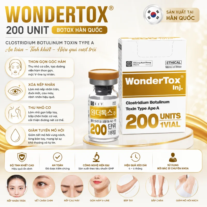 Botox Wondertox 200 Unit Hàn Quốc 4.webp