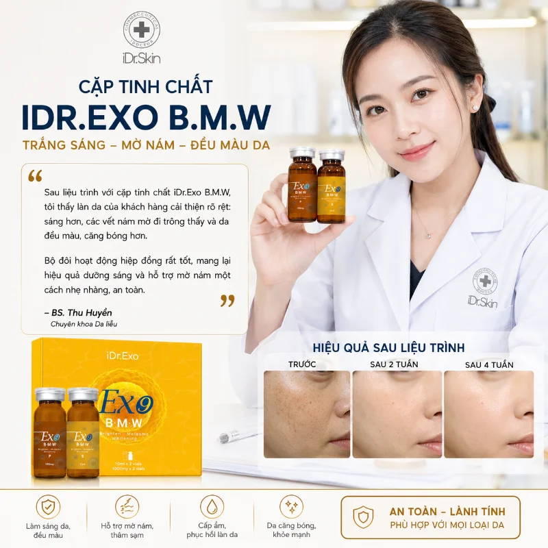 Cặp Tinh Chất Mờ Nám iDr.Skin iDr.Exo BMW Powder & Solution – Dưỡng Sáng, Phục Hồi Da 7.webp