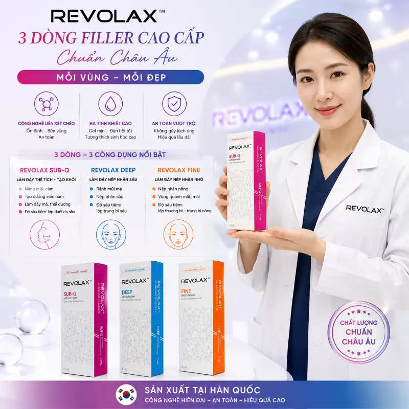 Filler Revolax – Chất làm đầy HA Hàn Quốc cao cấp, trẻ hóa và định hình khuôn mặt 4.webp