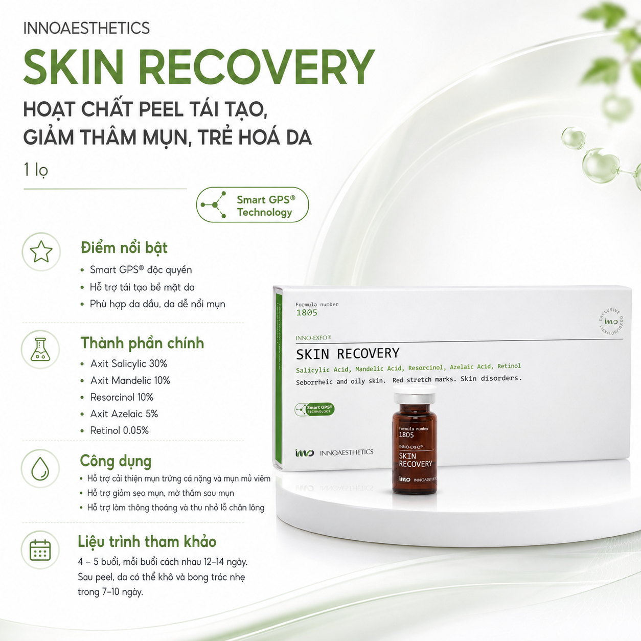 Hoạt Chất Peel Tái Tạo, Giảm Thâm Mụn, Trẻ Hóa Da INNOAESTHETICS Skin Recovery 1 lọ 10.png