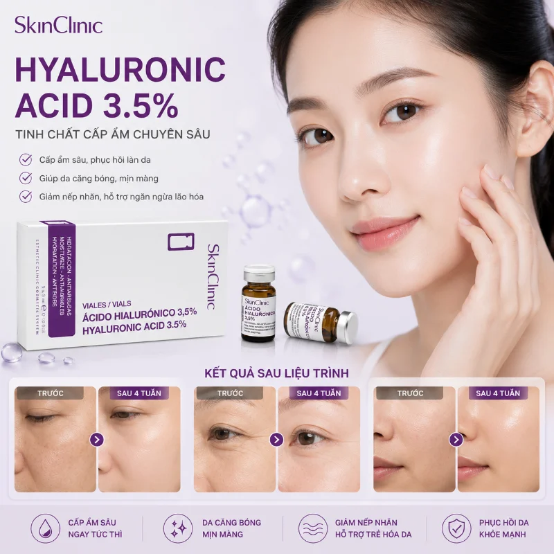 Hyaluronic Acid 3.5% SkinClinic – Tinh Chất Hỗ Trợ Da Căng Bóng, Giảm Các Biểu Hiện Lão Hóa 9.webp