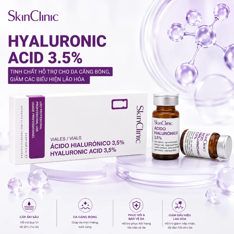 Hyaluronic Acid 3.5% SkinClinic – Tinh Chất Hỗ Trợ Da Căng Bóng, Giảm Các Biểu Hiện Lão Hóa 11.webp