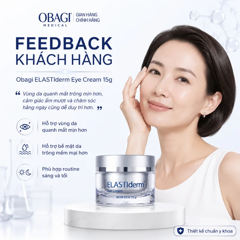 Kem Dưỡng Mắt Giảm Nếp Nhăn, Chăm Sóc Da Mắt Obagi ELASTIderm® Eye Cream 15g 3.webp