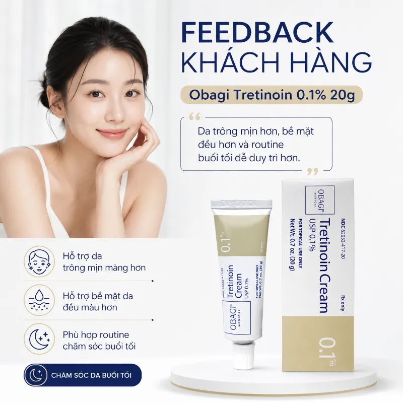 Kem Trị Mụn Thâm Nám Obagi Tretinoin Cream 0.1% 20g Chính Hãng 8.webp
