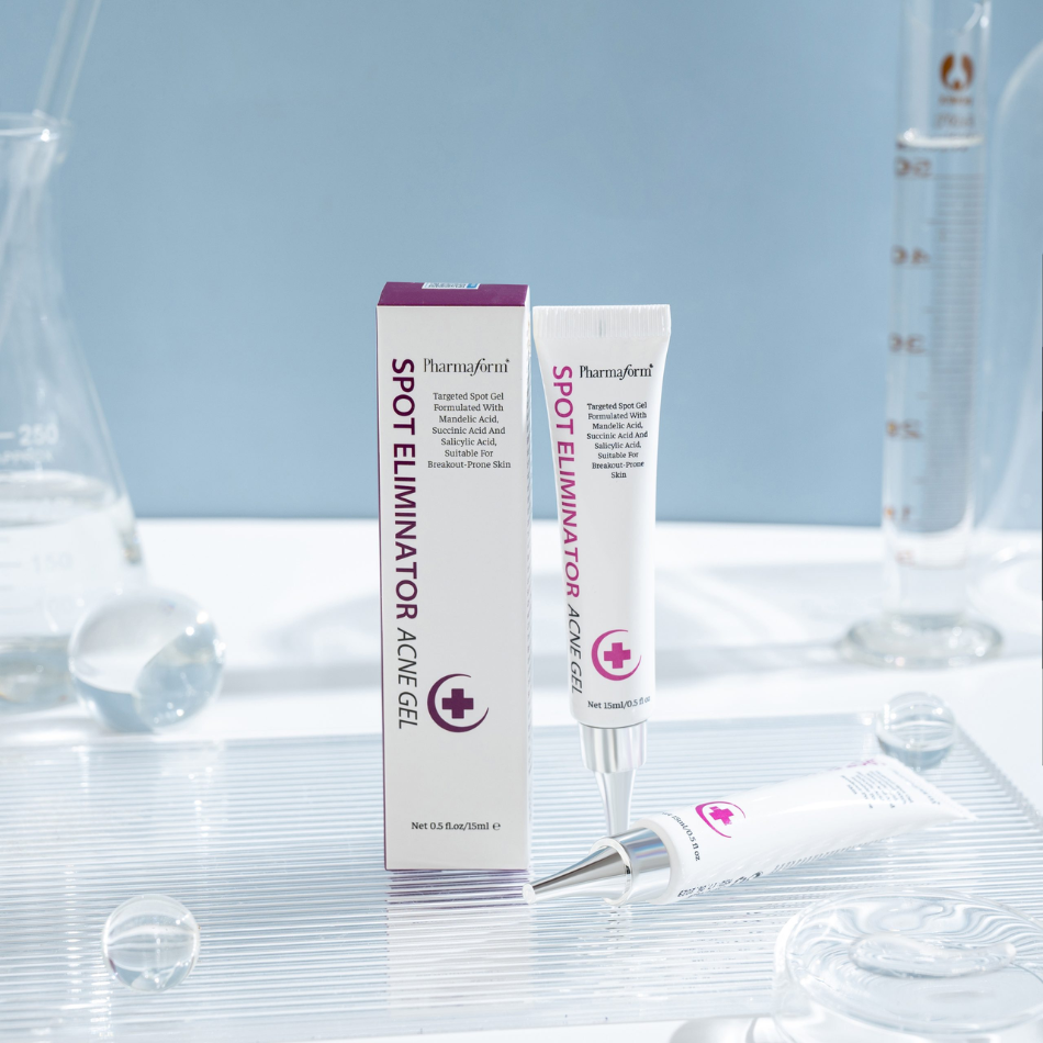 Kem chăm sóc da mụn, hỗ trợ kiểm soát dầu thừa Pharmaform Spot Eliminator Acne Gel (5).png