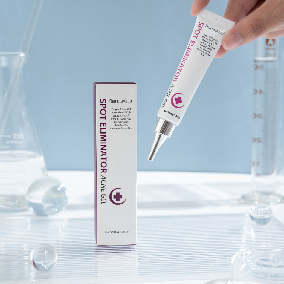Kem chăm sóc da mụn, hỗ trợ kiểm soát dầu thừa Pharmaform Spot Eliminator Acne Gel (3).png