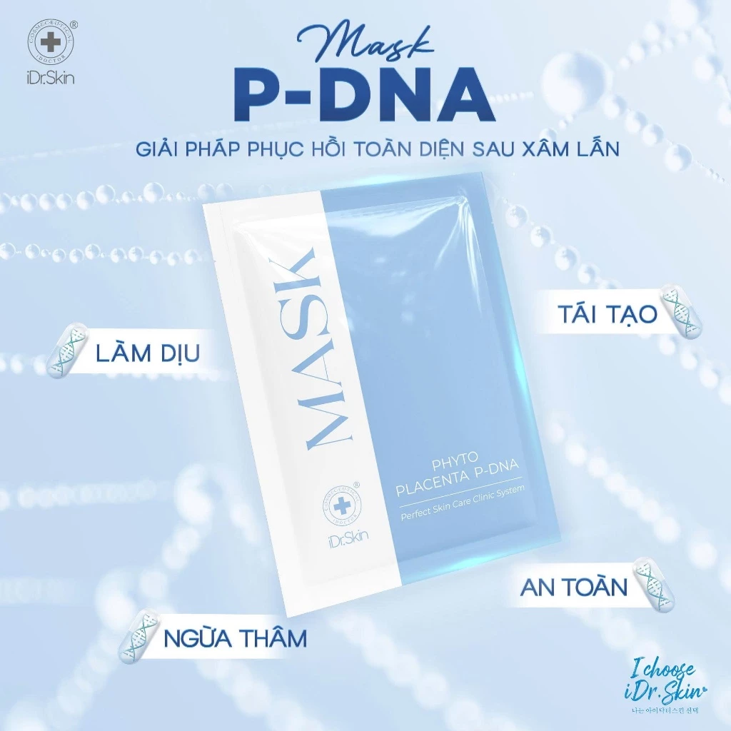 Mặt Nạ nhau thai iDr.Skin Phyto Placenta Mask Hộp 5 miếng 1.webp