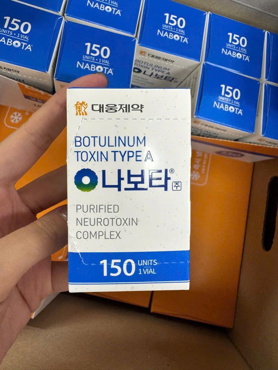 Nabota 150 Units Hàn Quốc - Botulinum Toxin Type A Chính Hãng 2.jpg