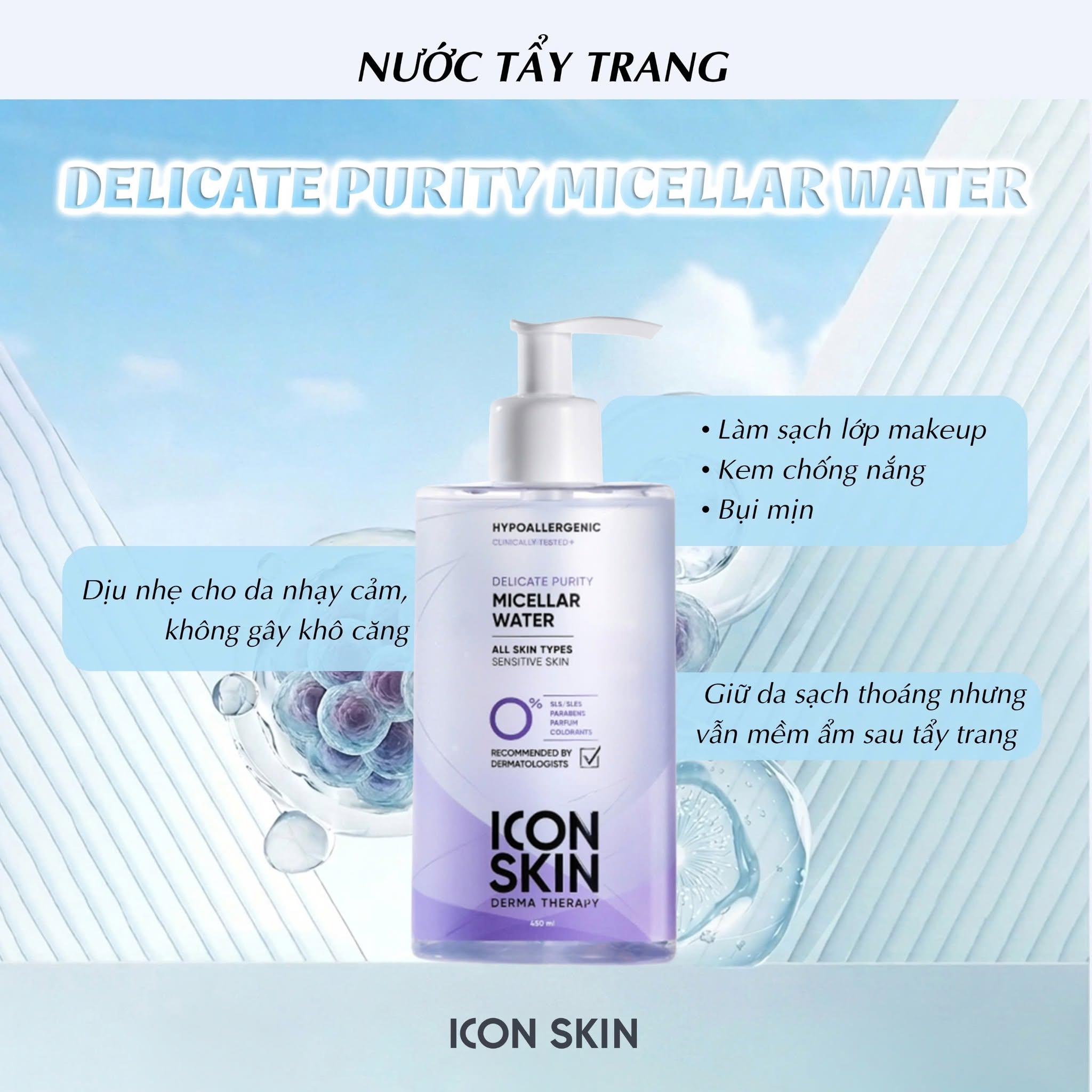 Nước tẩy trang dịu nhẹ cho da sạch khoẻ Icon Skin Delicate Purity Micellar Water.jpg