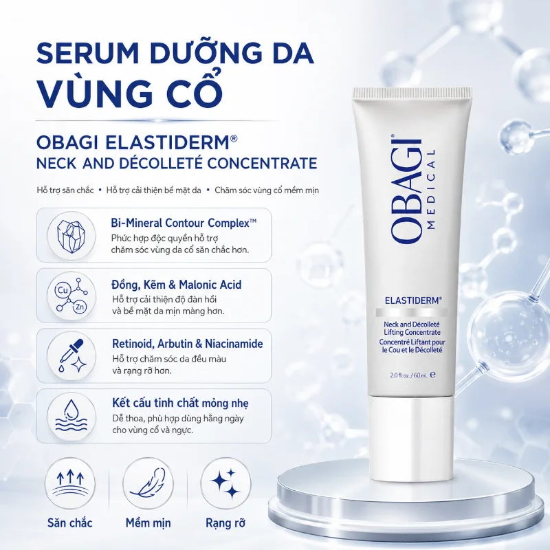 Serum Dưỡng Da Vùng Cổ Obagi ELASTIderm Neck and Décolleté Concentrate – Cải Thiện Nếp Nhăn, Độ Săn Chắc 2.webp