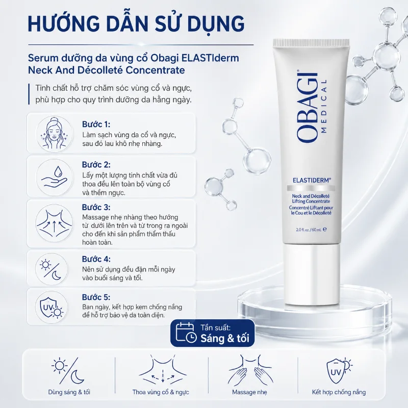 Serum Dưỡng Da Vùng Cổ Obagi ELASTIderm Neck and Décolleté Concentrate – Cải Thiện Nếp Nhăn, Độ Săn Chắc 3.webp