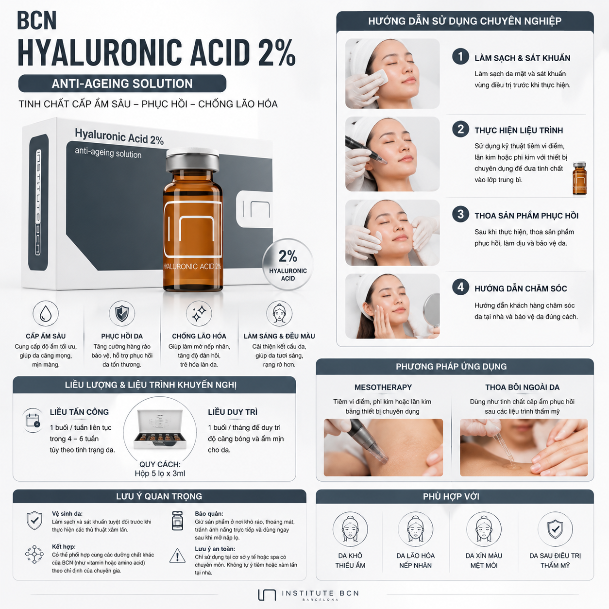 Tinh Chất BCN Tây Ban Nha Acid Hyaluronic 2% căng bóng, trẻ hoá da 8.png