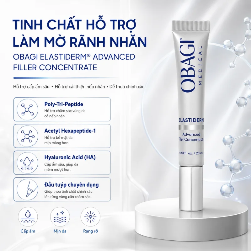 Tinh Chất Làm Mờ Nếp Nhăn, Trẻ Hóa Da Obagi ELASTIderm® Advanced Filler Concentrate 20ml 7.webp