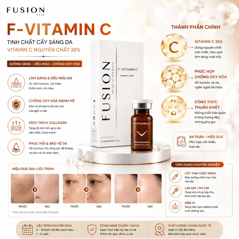 Tinh chất Fusion F-Vitamin C trị thâm và trắng sáng da Fusion Mesotherapy 5.webp