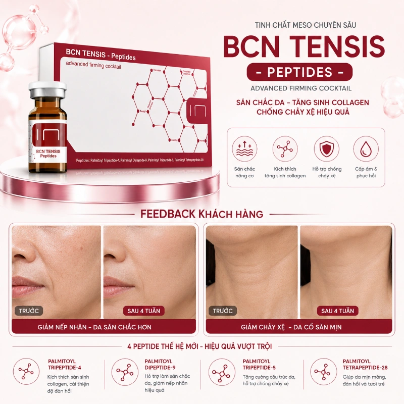 Tinh chất Tensis Peptite Insititute BCN Nâng Cơ, Săn Chắc Và Trẻ Hóa Da 11.webp