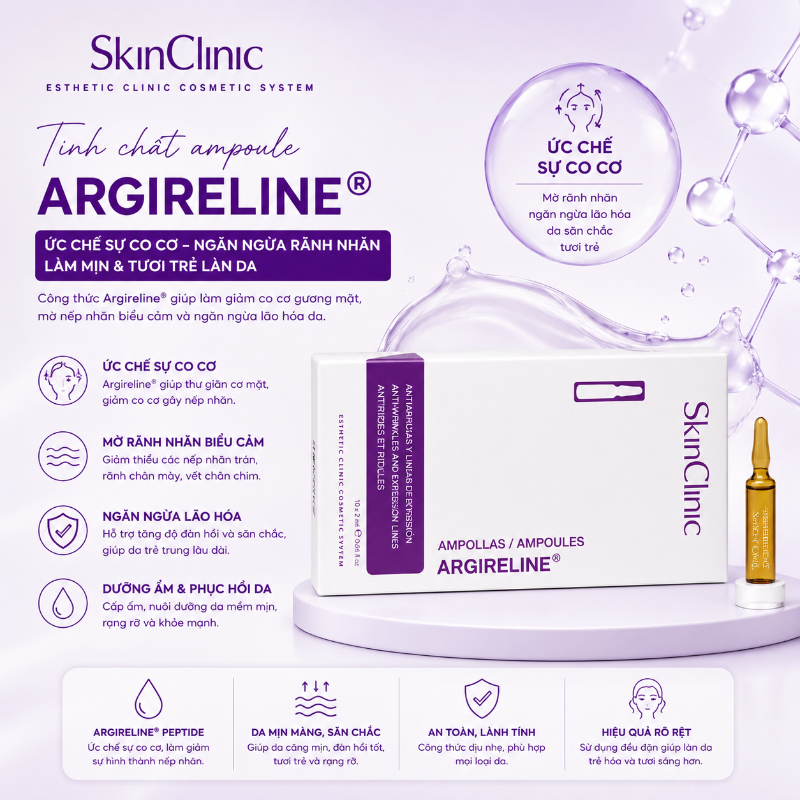 Tinh chất ampoule ức chế sự co cơ ngăn ngừa rãnh nhăn SkinClinic Argireline 1.jpg