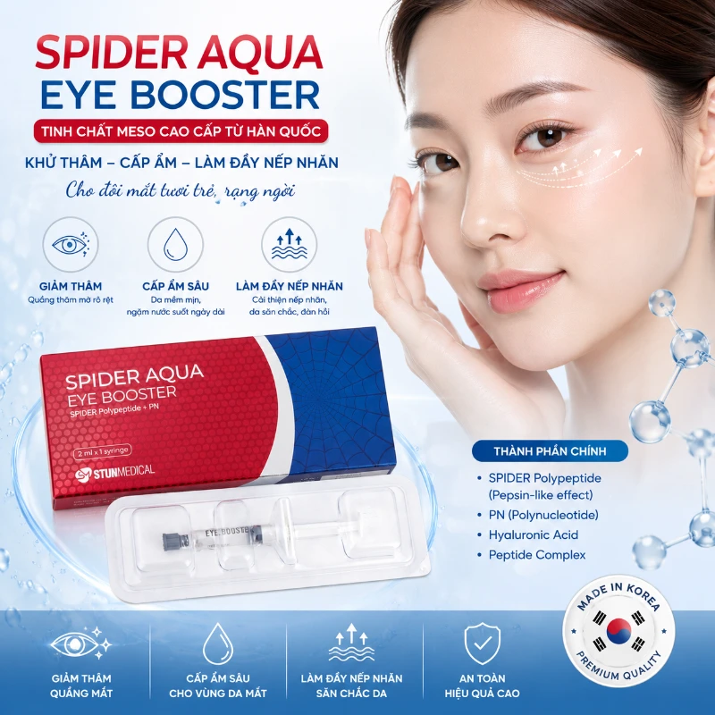 Tinh chất khử thâm, làm đầy vùng mắt Spider Aqua Eye - Booster hộp 2ml 2.webp