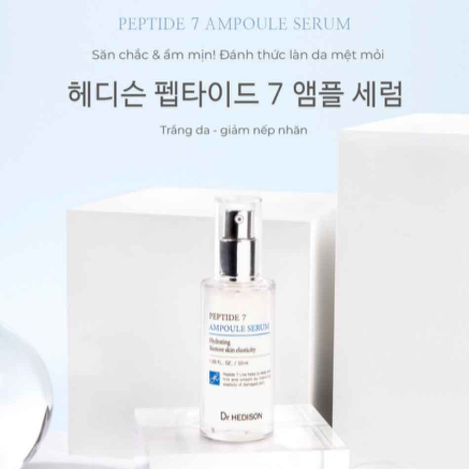 Tinh chất giảm nếp nhă, tăng đàn hồi da Dr.HEDISON Peptide 7 Ampoule Serum.jpg
