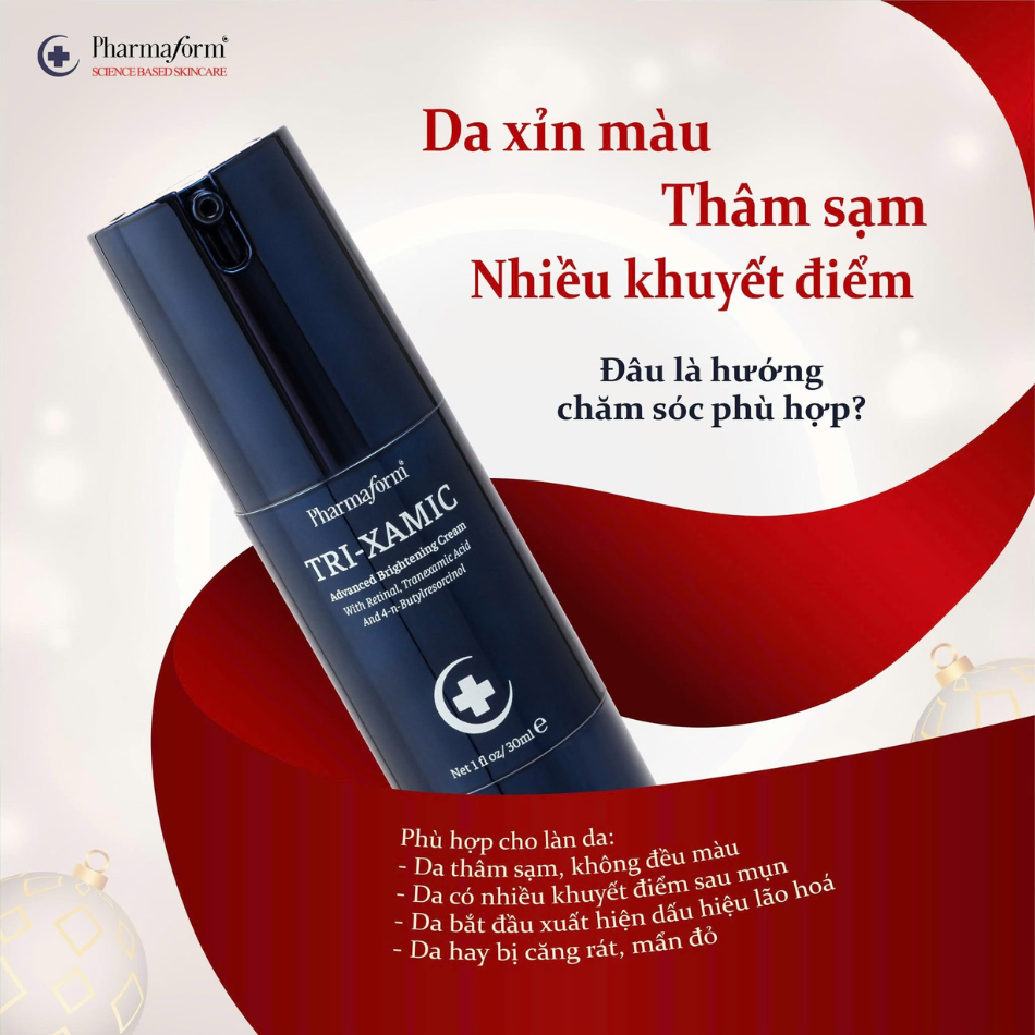 Tinh chất hỗ trợ sáng da, cải thiện tình trạng da xỉn màu Pharmaform Tri-xamic Advanced Brightening Cream (3).png
