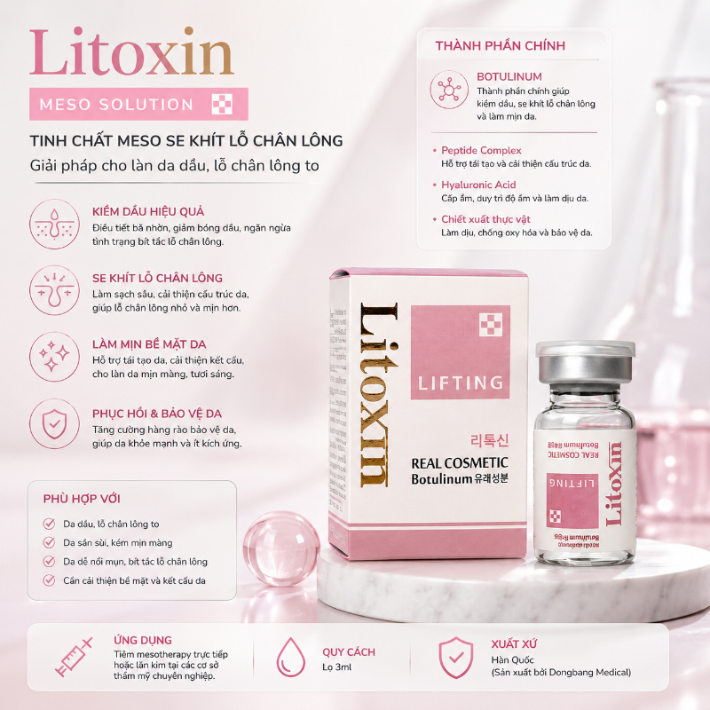 Tinh chất meso se khít lỗ chân lông Litoxin Hàn Quốc.jpg