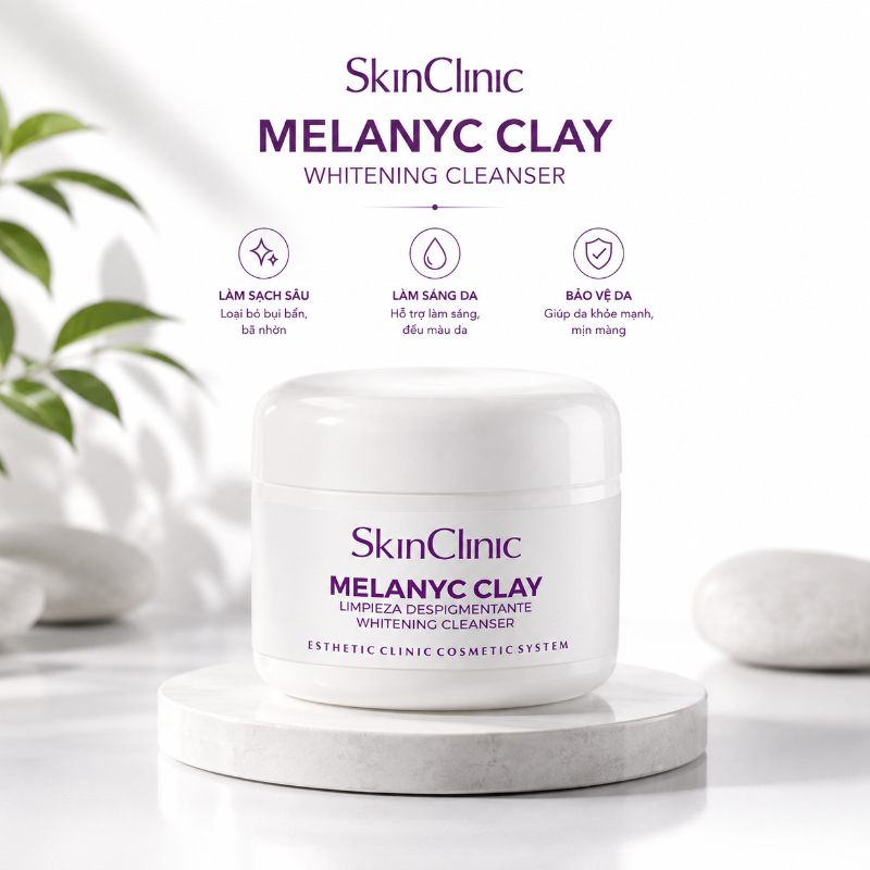 Tinh chất peel bong tróc chuyên cho da lão hóa tối màu nám nhẹ SkinClinic Melanyc Clay 1.jpg