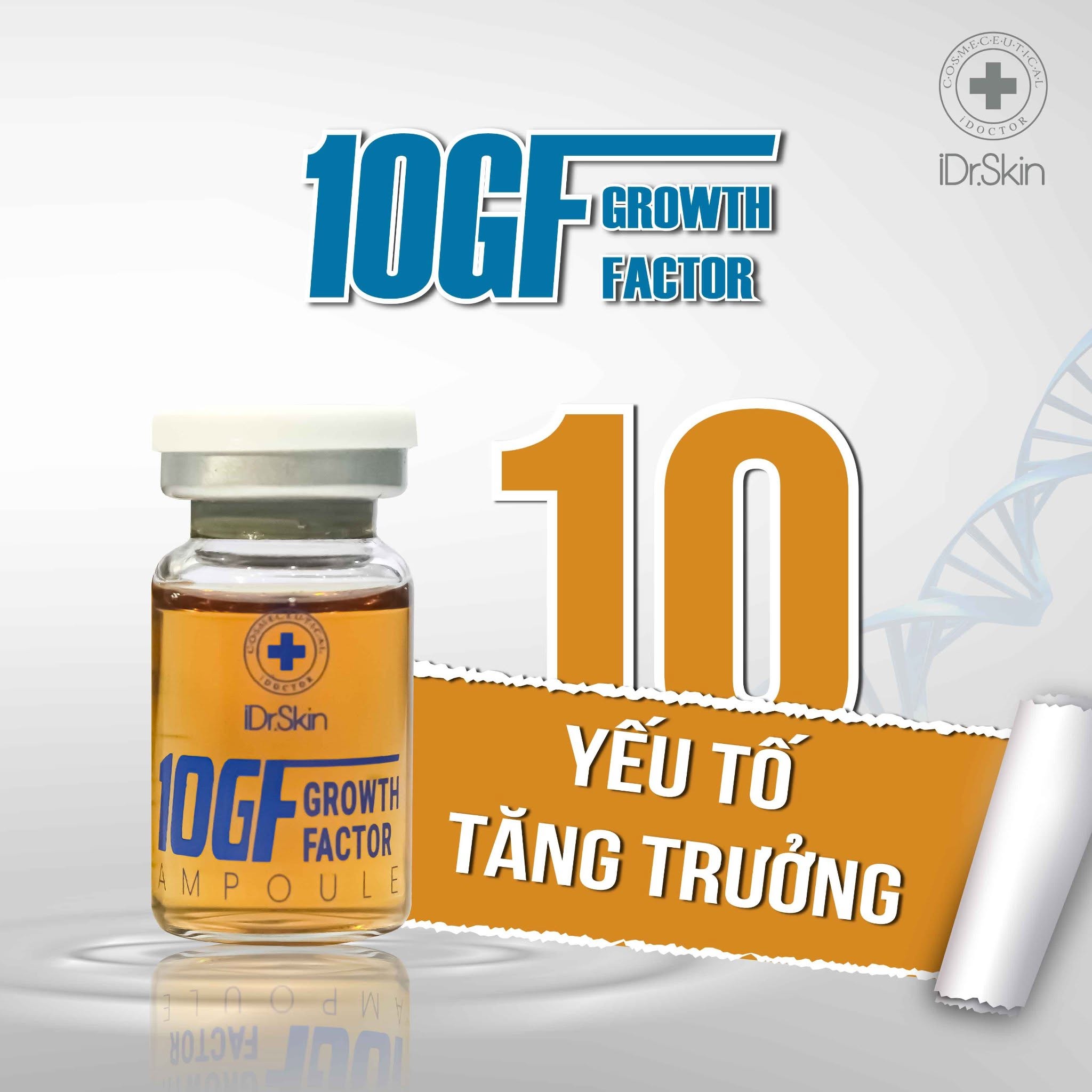 Tinh chất tế bào gốc trị sẹo rỗ Idr.Skin 10GF Growth Factor 10ml 2.jpg