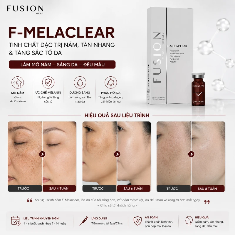 Tinh chất trắng da, mờ nám, tàn nhang Fusion F- Melaclear 10ml 3.webp