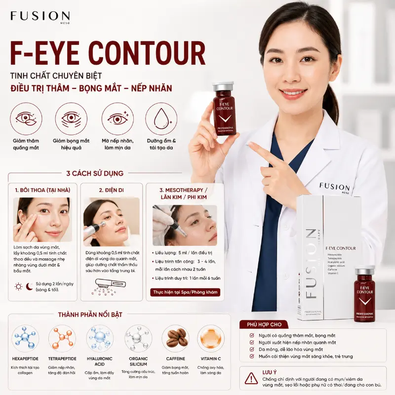 Tinh chất trị thâm và nếp nhăn mắt Fusion F - Eye Contour 5ml 8.webp