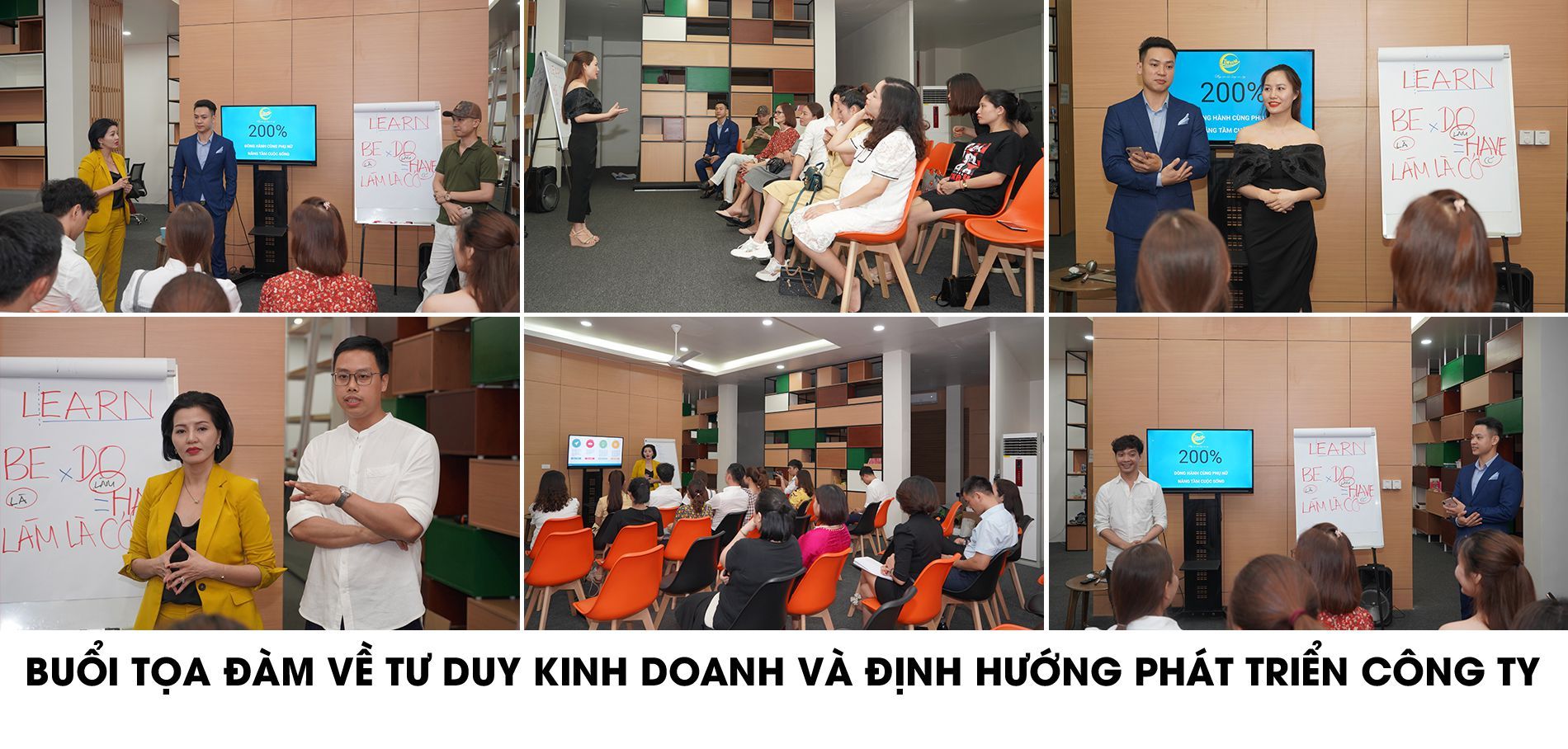 BUỔI TỌA ĐÀM VỀ TƯ DUY KINH DOANH VÀ ĐỊNH HƯỚNG PHÁT TRIỂN CÔNG TY