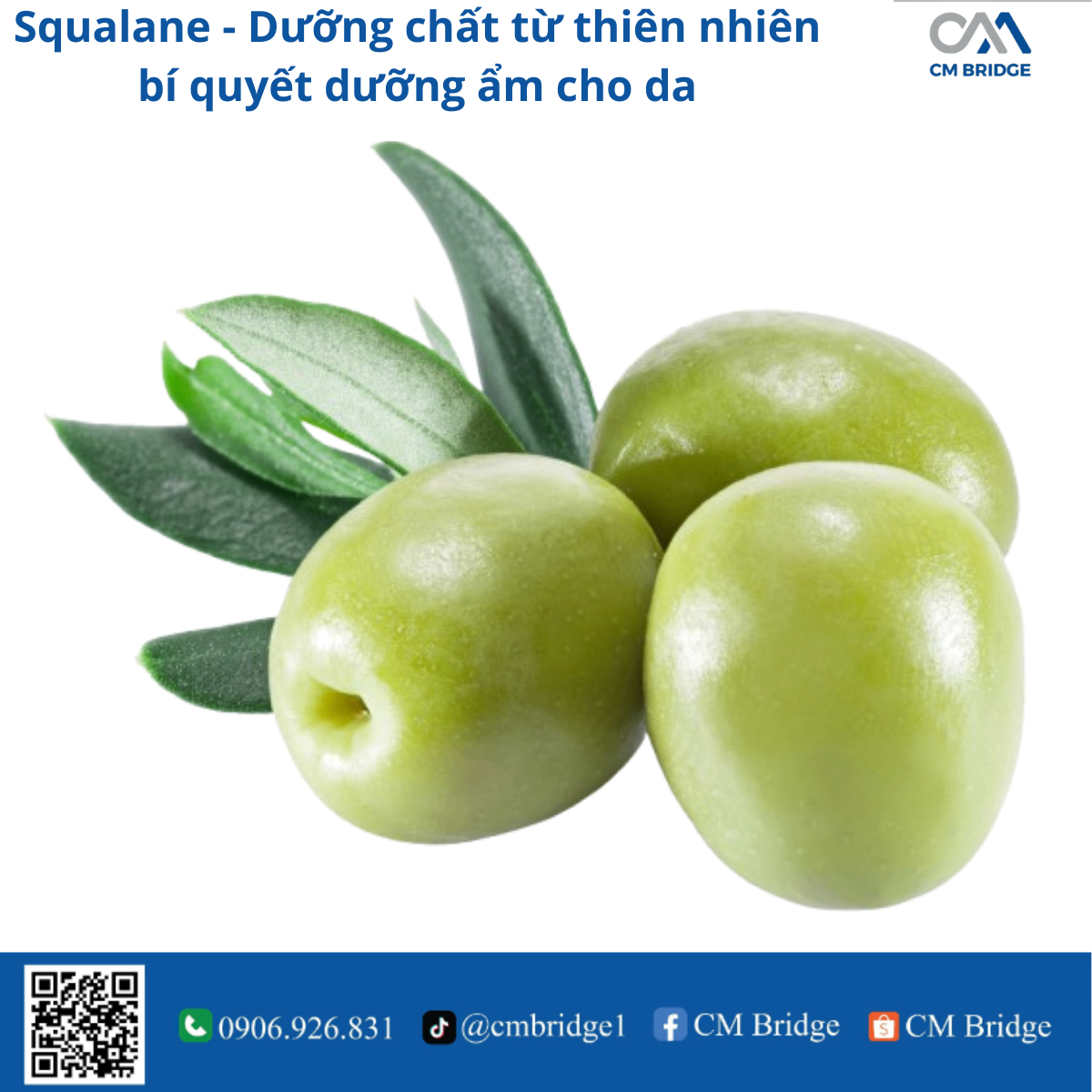 Squalane - Dưỡng chất từ thiên nhiên bí quyết dưỡng ẩm cho da